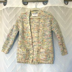 NWOT Girls’ Confetti Cardigan